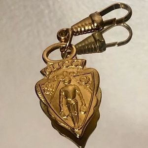 Vintage Gucci pendant goldtone charm